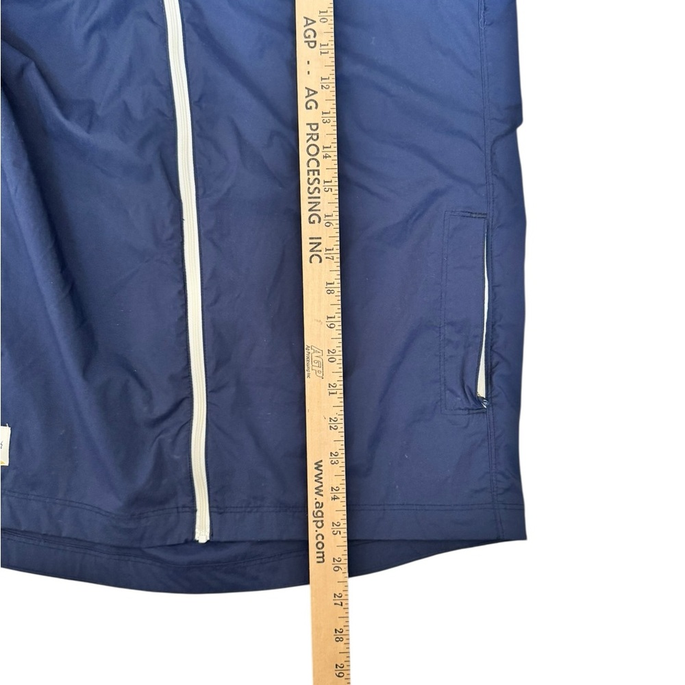 Tracksmith Blue Lightweight Running Jacket Hooded… - image 6